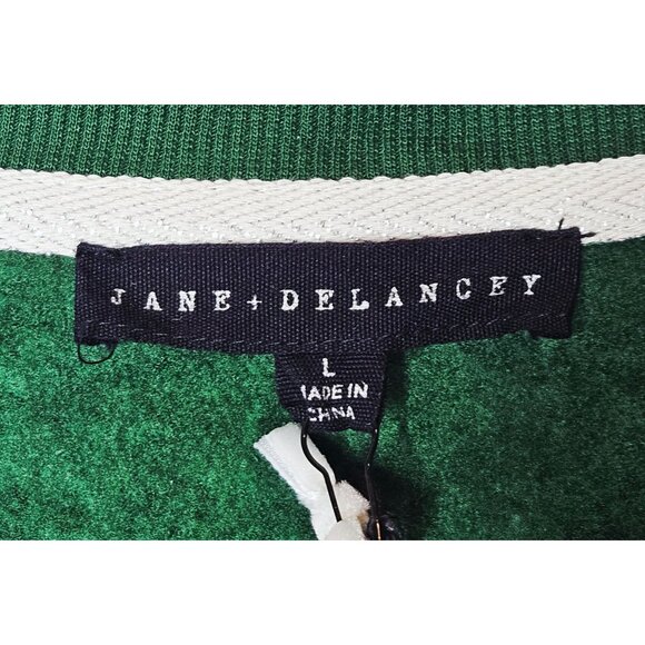 Jane & Delancey Green Fa La La Pullover Sweater Size Large - Picture 6 of 8